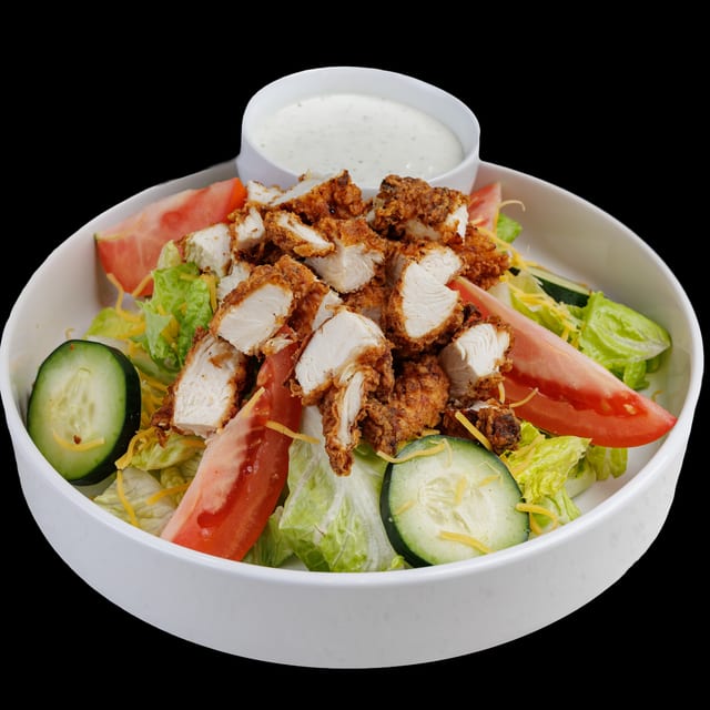 Fried Chicken Salad.