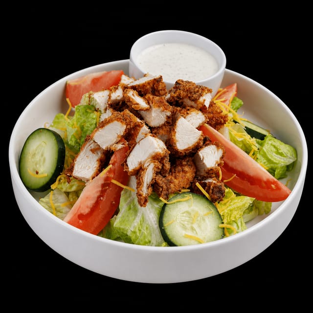 Fried Chicken Salad.