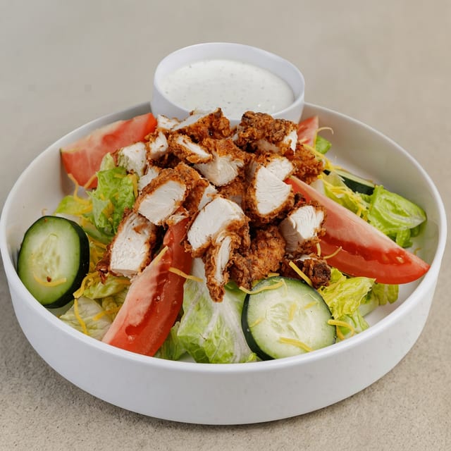 Fried Chicken Salad.